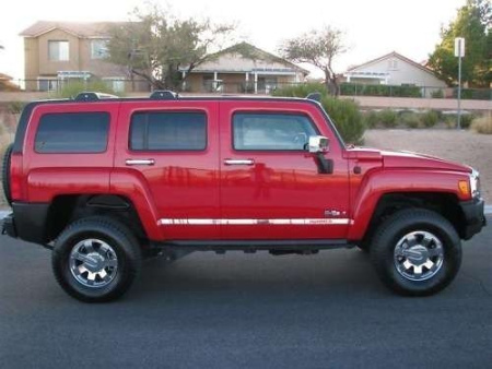 Hummer H3 (05-) молдинги дверей из нержавеющей стали, комплект 4 шт.