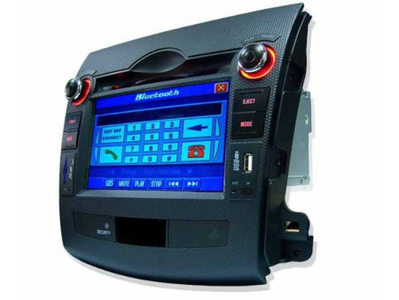 Mitsubishi Outlander XL автомагнитола, штатное головное устройство с GPS навигацией, nTray 7976