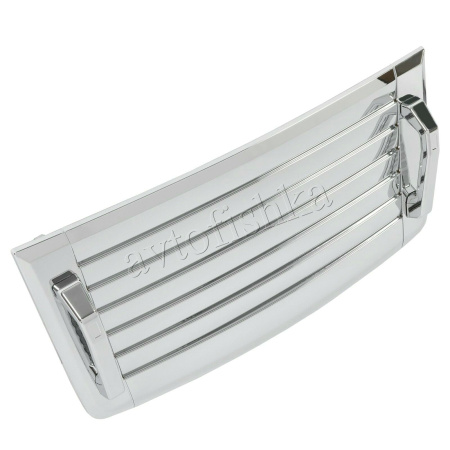 Hummer H3 (2003-) накладки на дефлектор капота и ручки дефлектора, хромированные пластиковые