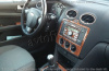 Ford Focus 2004-2010 декоративные накладки (отделка салона) под дерево, карбон, алюминий