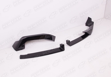 BMW X5 G05 рестайлинг 2023 - н.в. Юбка переднего бампера M Performance