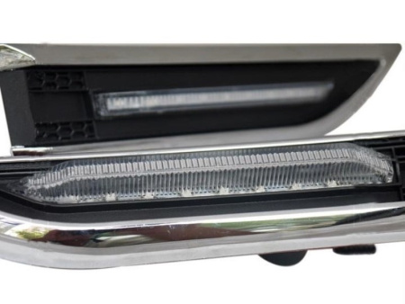 Chevrolet Cruze желтые светодиодные повторители поворотов на крылья, комплект 2 шт.