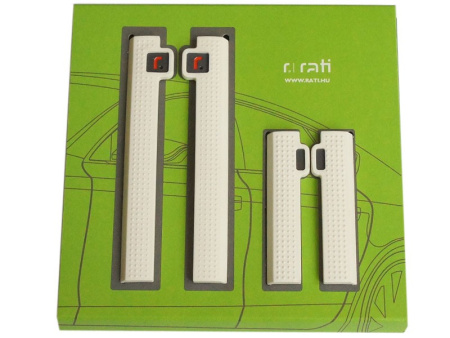Защита дверей R-STICK (универсальная), белая, комплект.