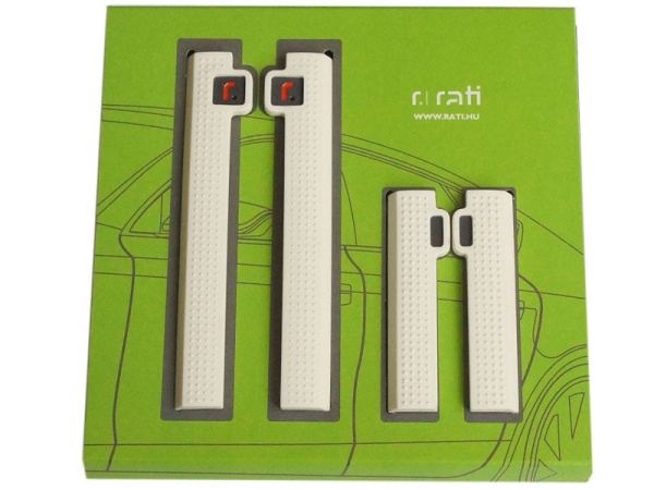 Защита дверей R-STICK (универсальная), белая, комплект.