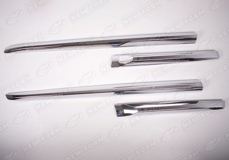 Toyota Land Cruiser Prado LC 150 2009 - 2013 Молдинги хром