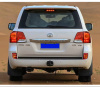 Toyota Land Cruiser 200 (2008-2015) фонари заднего бампера светодиодные тонированные, комплект 2 шт.