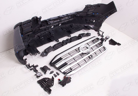 Toyota Land Cruiser LC 200 2007 - 2012 Комплект для рестайлинга в TLC300 без зеркал и порогов