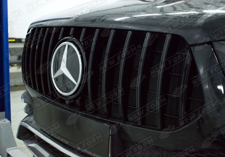 Mercedes-Benz GLE-Klasse C167 2019 - 2023 Решетка радиатора AMG GT черная в AMG пакете
