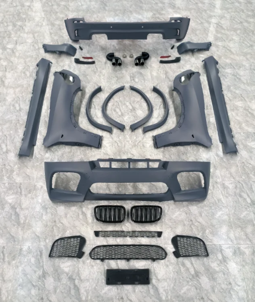 Обвес комплект стиль X5M для тюнинга BMW X5 E70 2010-2013