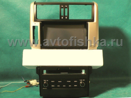 Toyota Prado 150 автомагнитола с GPS навигацией, штатное головное устройство с HD экраном 7 дюймов