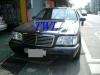 Mercedes S W140 (92-99) фары передние хромированные с поворотниками, комплект 2 шт.