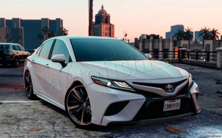 Toyota Camry XV70 (17-н.в.) тюнинг обвес в XSE американскую версию
