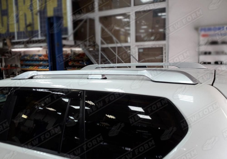 Toyota Land Cruiser Prado LC 150 (2 рестайлинг) 2017 - н.в. Рейлинги на крышу серебро