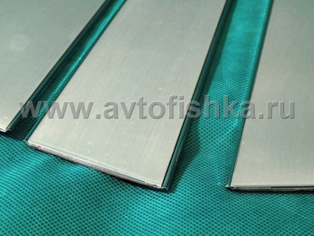 Mercedes-Benz W163 ML (98-05) накладки стоек дверей из нержавеющей стали с алюминием