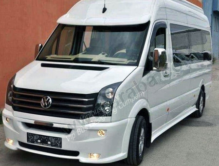 Mercedes-Benz Sprinter (07–/13–) Козырек лобового стекла, грунт (установка на герметик)