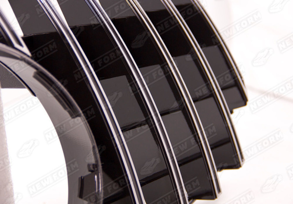 Mercedes-Benz GLK-Klasse X204 рестайлинг 2012 - 2015 Решетка радиатора AMG GT хром под камеру