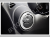 Renault Sandero (2006-) накладки на дефлекторы вентиляции салона из нержавеющей стали, 4 шт.