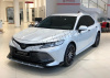 Toyota Camry XV70 (2017- н.в) Накладка на передний бампер HEMMES