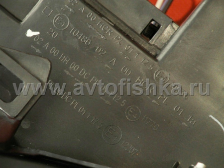 Audi A4 (01-04) фары передние линзовые хромированные, со светящимися ободками, под ксенон и корректор, комплект 2 шт.