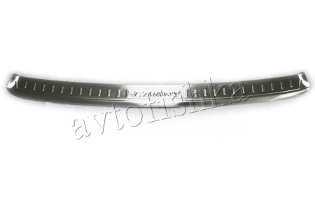 Toyota Camry XV50, XV55 (12-17) накладка заднего бампера из нержавеющей стали