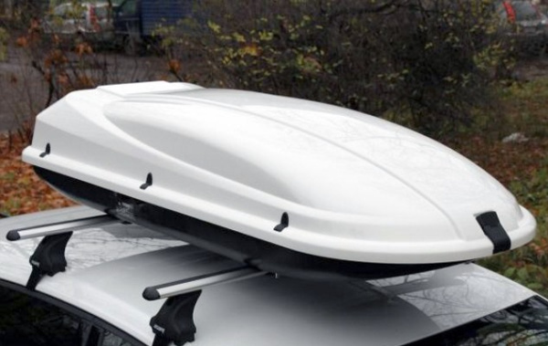 Бокс Arctic 434 (171*73*36) снежно-белый металлик, двухстороннее открывание