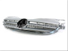 Mercedes SLK R170 (98-04) решетка радиатора 3 ламели, дизайн SL, серебристая