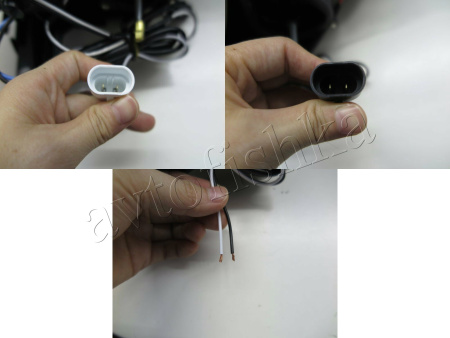 BMW X5 E53 (1998-2003) передние хромированные со светящимися ободками, комплект 2 шт.