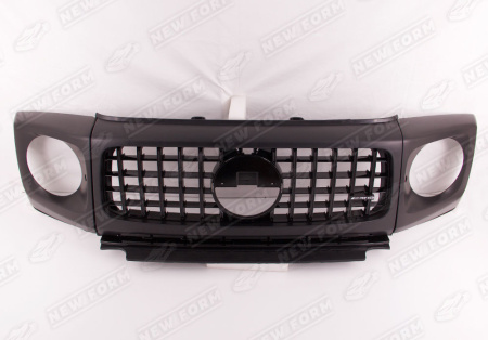 Mercedes-Benz G-Klasse W464 2018 - н.в. Решетка радиатора с очками на фары 6.3 AMG хром