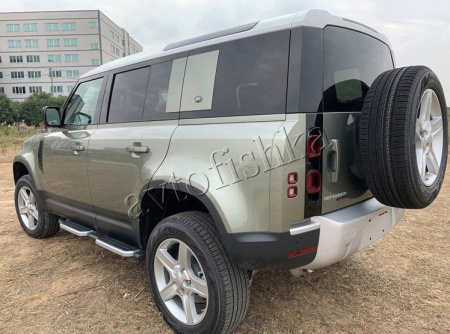 Land Rover Defender (20-) штатные пороги (подножки) боковые
