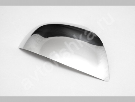 Chevrolet Captiva (2007-) накладки на зеркала из нержавеющей стали, комплект 2 шт.