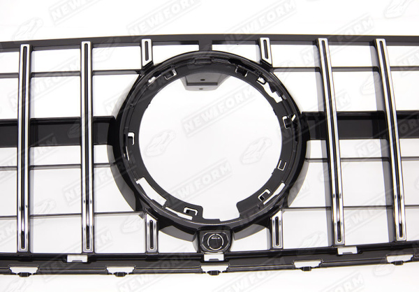 Mercedes-Benz GLC-Klasse C253 рестайлинг 2019 - н.в. Решетка радиатора AMG GT хром