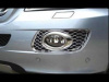 Mercedes-Benz W164 ML (05-08) рамки на противотуманные фары хромированные, комплект 2 шт.