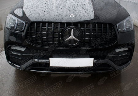 Mercedes-Benz GLE-Klasse V167 рестайлинг 2023 - н.в. Передний бампер 6.3 AMG черный