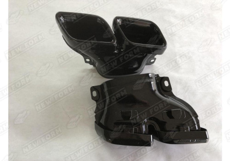 Mercedes-Benz GLE-Klasse C292 2015 - 2019 Насадки на глушители 6.3 AMG черные