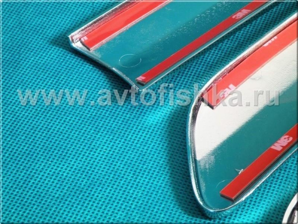Lexus RX330 (03-) накладки на молдинги боковые хромированные, комплект 4 шт.
