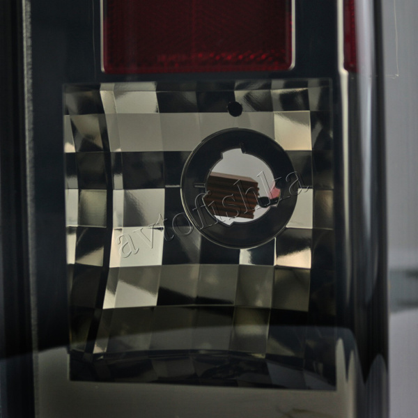 Hummer H3 (05-10) фонари задние хром-тонированные, диодные LED