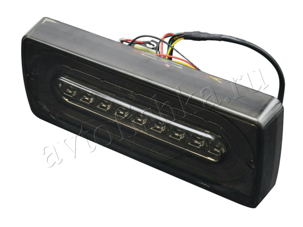 Mercedes G-Klasse W463 (97-) фонари задние светодиодные тонированные, комплект 2 шт.