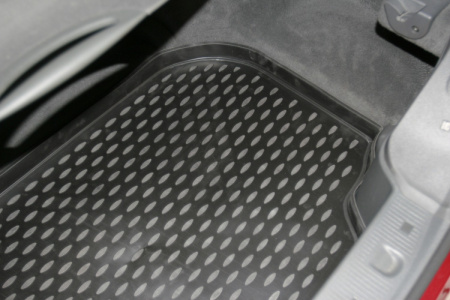 Коврик в багажник MERCEDES SL-Class R230 2008->, Родстер (полиуретан)