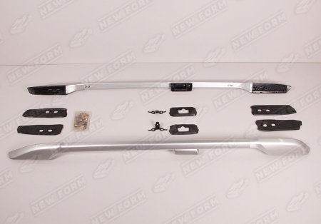 Toyota Land Cruiser Prado LC 150 (2 рестайлинг) 2017 - н.в. Рейлинги на крышу серебро