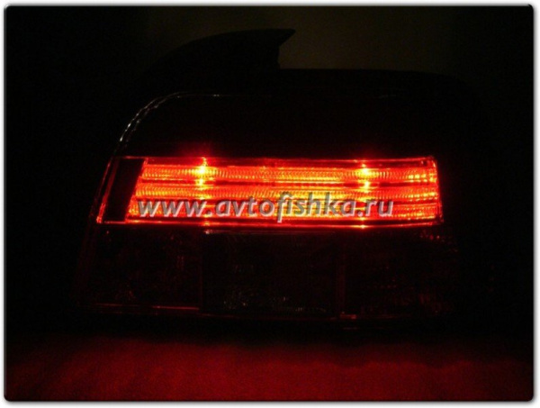 BMW 5 E39 фонари задние красно-тонированные, комплект 2 шт.