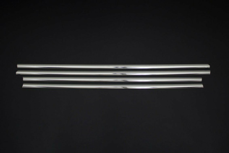 Ford Mondeo (00-07) наружние планки оконных рамок дверей, из нержавеющей стали, комплект 4 шт.