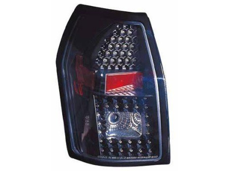 Dodge Magnum (05-08) фонари задние светодиодные красно-хромированные, комплект 2 шт.