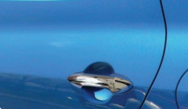 Kia Venga (10–) Накладки на дверные ручки, нерж., 4 двери ( 8 шт.)