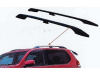 Toyota Land Cruiser Prado 120 (02-) черные рейлинги на крышу, 3-х дверный, полный комплект.