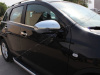 Nissan Qashqai (06-) накладки на боковые зеркала из нержавеющей стали, комплект 2 шт.