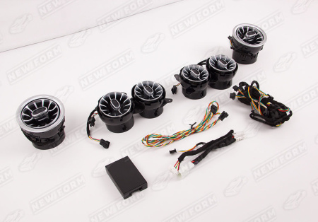 Mercedes-Benz S-Klasse W222 2013 - 2017 Воздуховоды вентиляции и отопления салона