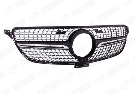 Mercedes-Benz GLE-Klasse C292 2015 - 2019 Решетка радиатора Diamond Sport черная