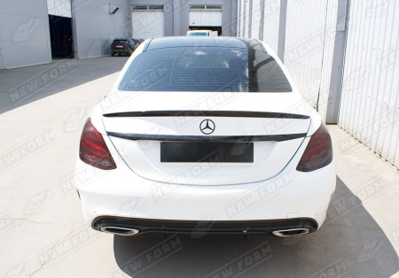 Mercedes-Benz C-Klasse W205 2014 - 2018 Спойлер AMG черный