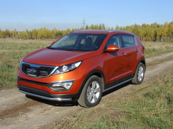 Kia Sportage (10–/14–) Решетка радиатора 16 мм