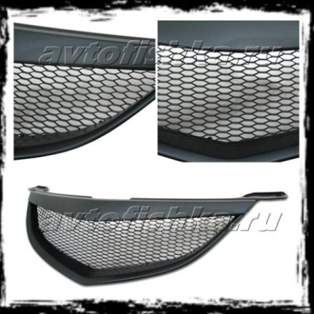 Mazda 3 (03-06) 4 дв. седан декоративная решетка радиатора черная.